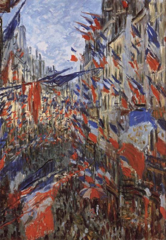 Claude Monet Rus Saint-Denis,Festivities of 30 June
